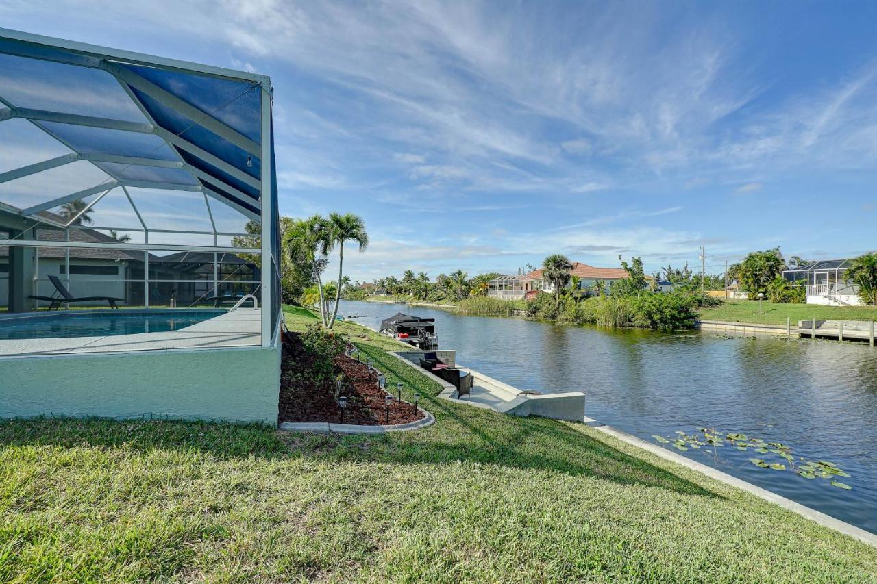 Canal-Front Cape Coral Home With Saltwater Pool! Matlacha Exterior foto