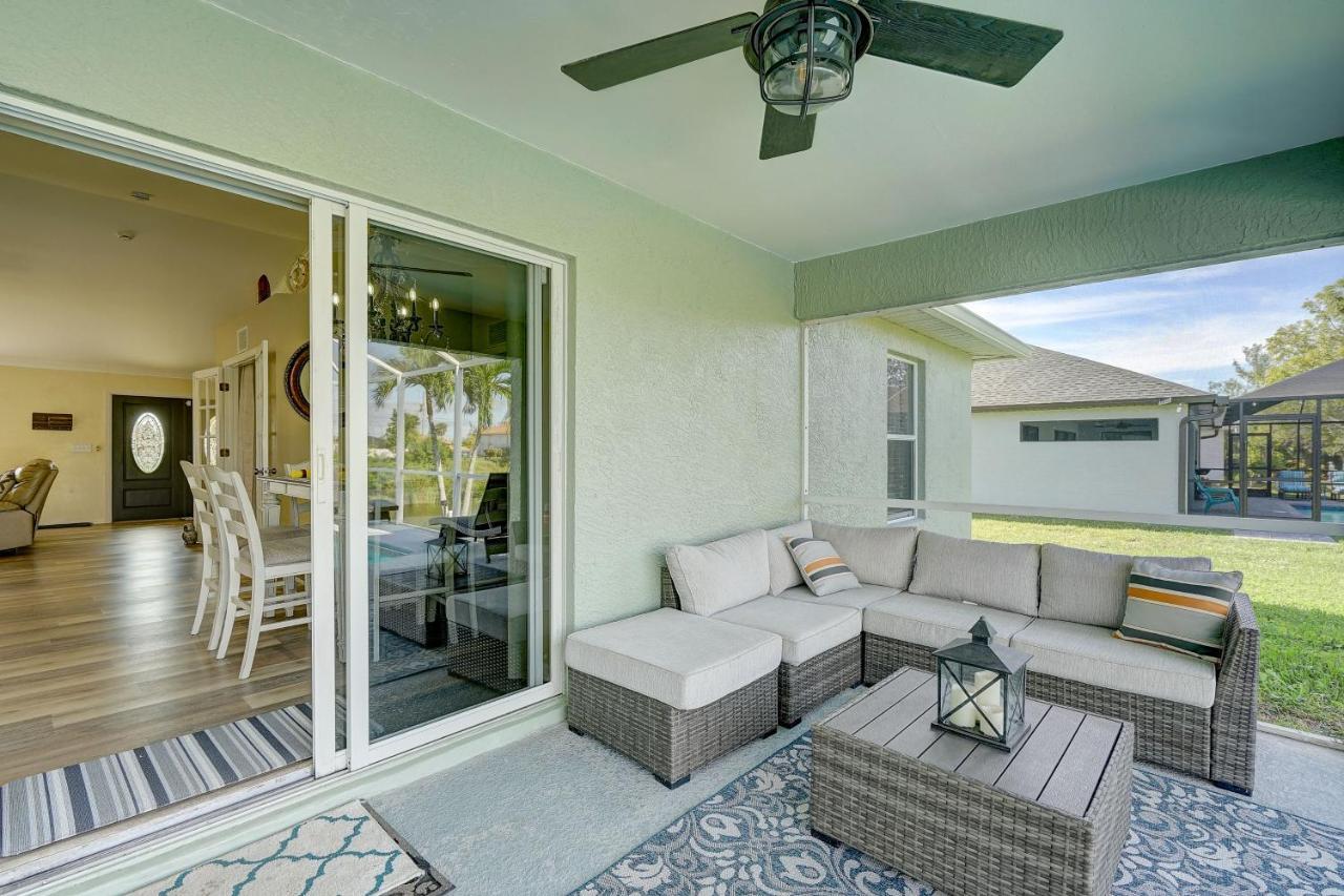 Canal-Front Cape Coral Home With Saltwater Pool! Matlacha Exterior foto