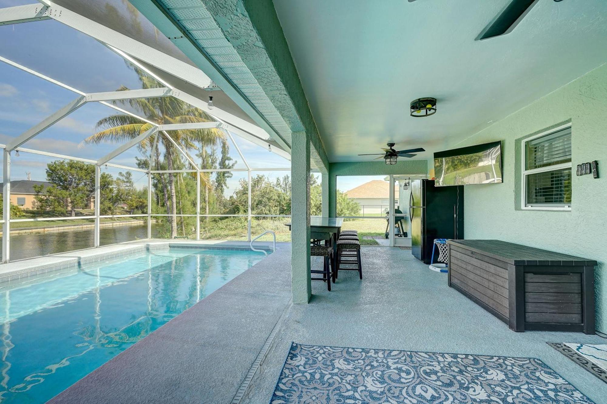 Canal-Front Cape Coral Home With Saltwater Pool! Matlacha Exterior foto